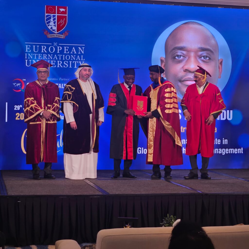 Hamis Kiggundu Awarded a Doctorate in Global Leadership